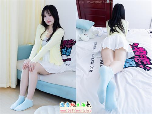 [物恋传媒] No.2457 小酒-平底鞋、浅蓝色短棉袜[158P-1V-4.4GB]