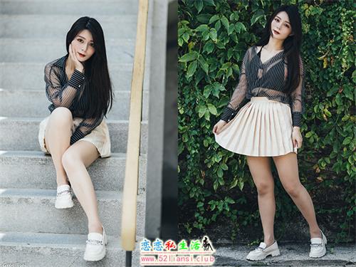 [街拍丝足]559-长腿美模 筱筱 - 华山[128P-374MB]