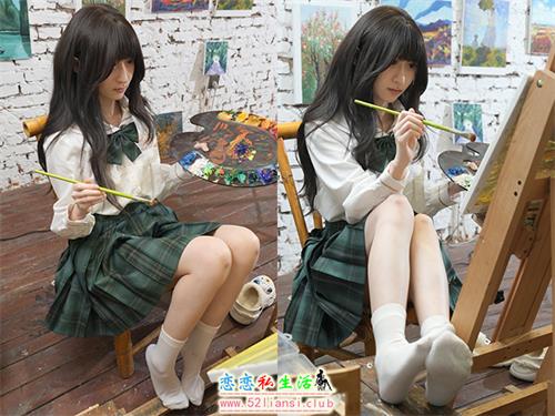 [青柠映画]No.029-AN 画室JK[146P-336M]