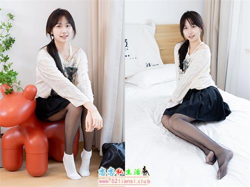 [袜啵啵]NO.602 香菜-长靴、白棉袜、薄黑丝(带视频)[144P1V-5.51G]