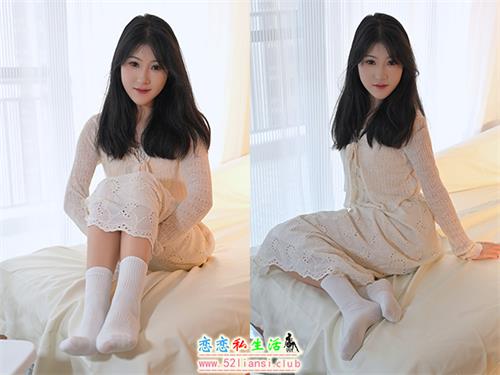 [凝思摄影]No.005 琦琦-连衣裙、短白袜、平底鞋(带视频)[134P1V-3.28G]