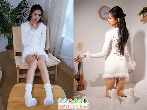 [足愉心] NO.029 可乐（搭配：白色上衣、短裙、运动鞋、白色棉袜）(带视频)[140P2V-14.7G]