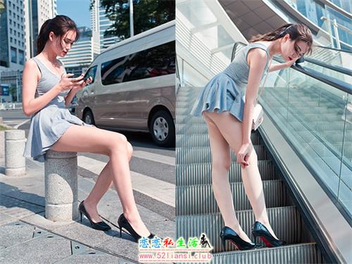 [魔镜街拍] 575-精选街拍-御风街拍-美腿肉丝女孩遭遇的故事(带视频)[283P+1V/3.05G]