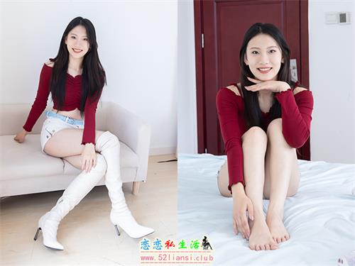 [物恋传媒] No.2507 奶糖-长靴、白棉袜、裸足[179P1V-3.35GB]