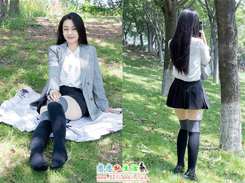 [物恋传媒] No.2511 岚岚-制服、皮鞋、黑灰拼接过膝袜、厚肉丝[200P1V-6.35GB]