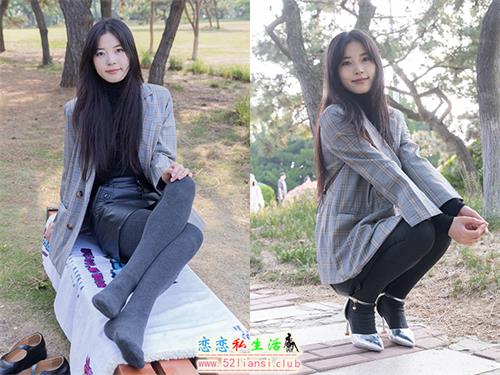 [物恋传媒] No.2517 茯苓-高跟鞋、超厚灰连裤袜[210P1V-6.36GB]