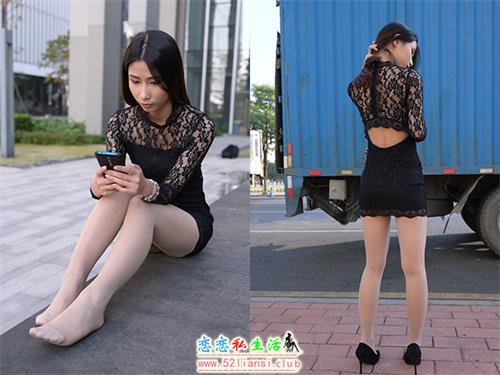 [魔镜街拍] 584-精选街拍-程生街拍-蕾丝包臀裙肉丝小妹的日常(带视频)[250P+2V/1.18G]