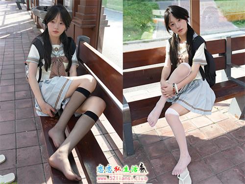 [青柠映画]No.048-阿慌 JK公交站(带视频)[136P2V-4.67G]