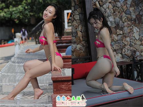 [魔镜街拍] 591-精选街拍-凯恩Samui旅拍-第六篇–紫金比基尼美女(带视频)[334P+1V/1.15G]