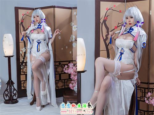 [美图精选]2293-西园寺南歌-碧蓝航线-光辉旗袍【24P/70M】