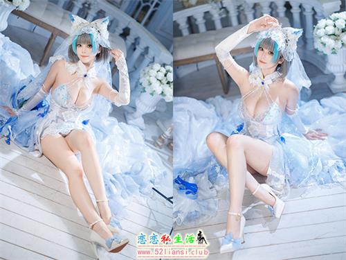 [美图精选]2302-蜜汁猫裘-柴郡花嫁【30P/105M】