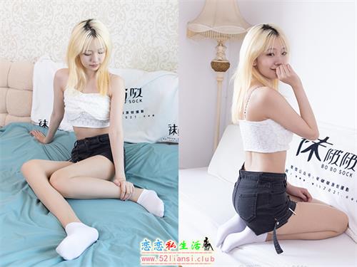 [袜啵啵]NO.616 小甜豆-板鞋、纯白棉袜、薄肉丝(带视频)[152P1V-5.5G]