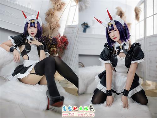 [美图精选]2334-羽生三未-FGO-酒吞童子女仆【16P/41M】