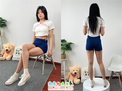 [东禾摄影]No.027 牛仔短裤 棉袜 帆布鞋(带视频)[213P1V-1.22G]