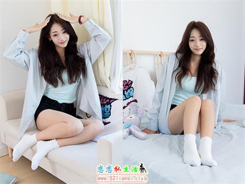 [物恋传媒] No.2569 半夏-板鞋、纯白棉袜、裸足 [149P1V-3.29GB]