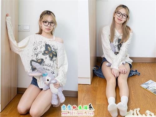 [袜啵啵]NO.629 小甜豆-板鞋、纯白棉袜、油亮薄肉丝(带视频)[179P2V-7.73G]