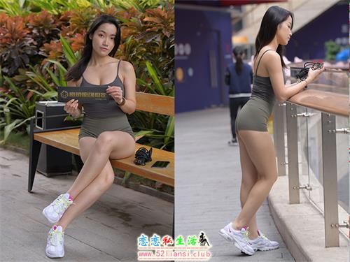 [魔镜街拍] 619-精选街拍-红石模拍-绿色热裤(带视频)[150P+2V/1.07G]