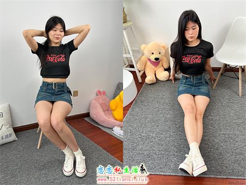 [东禾摄影]No.028 牛仔裙 棉袜 帆布鞋(带视频)[184P1V-805M]