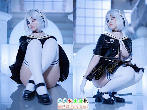 [美图精选]2349-Cien恩恩-2B JK School Uniform【32P/16M】