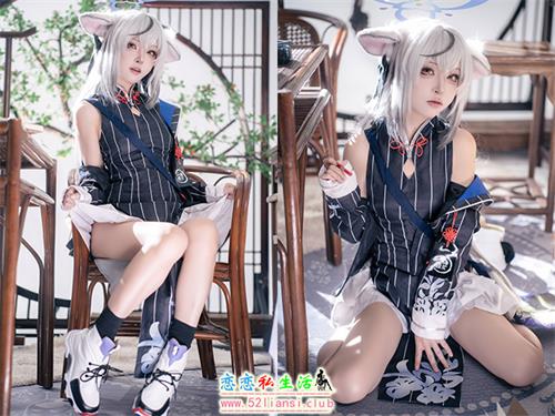 [美图精选]2354-矢量鱼-蔚蓝档案 春原心奈【33P/63M】