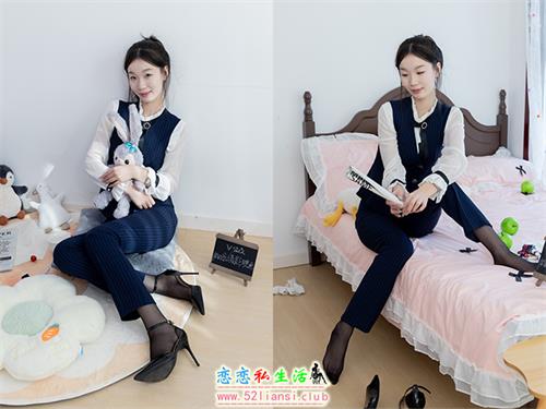 [物恋传媒] No.2578 水蜜桃-高跟鞋、薄黑丝、银行制服、裤里丝 [157P1V-4.09GB]