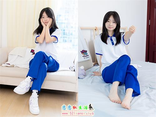 [物恋传媒] No.2576 萌萌-板鞋、白棉袜、裸足、校服 [153P1V-3.51GB]