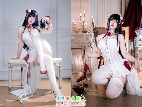 [美图精选]2361-半半子-Nikke胜利女神 米哈拉 羁绊锁链【58P/116M】