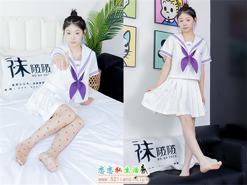 [袜啵啵]NO.638 糯米-高跟鞋、高跟凉鞋、波点薄白丝、油亮薄肉丝、裸足、jk制服(带视频)[146P1V-5.88G]