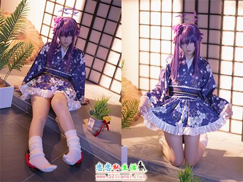 [美图精选]2367-lunananya-蔚蓝档案 伊草遥香【34P/36M】