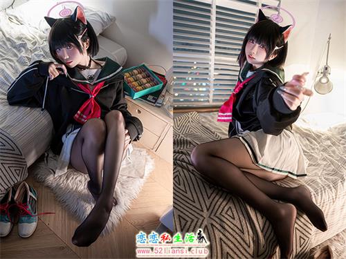 [美图精选]2386-纸悦Etsu_ko-蔚蓝档案 杏山和纱【40P/78M】