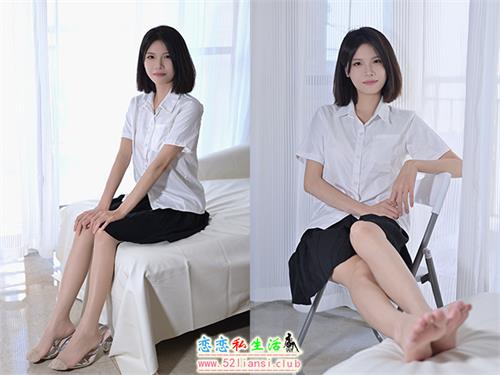 [凝思摄影]No.040 小睿-制服、连裤肉丝、高跟鞋(带视频)[135P1V-4.87G]