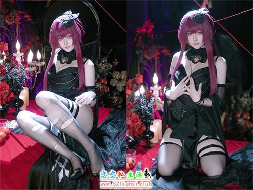 [美图精选]2410-屿鱼-缚月之夜【60P/102M】