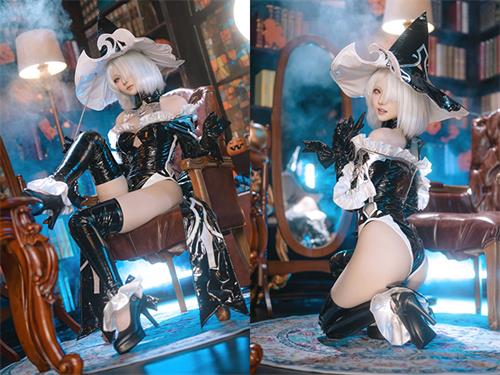 [美图精选]2426-屿鱼-万圣女巫同人【70P/112M】