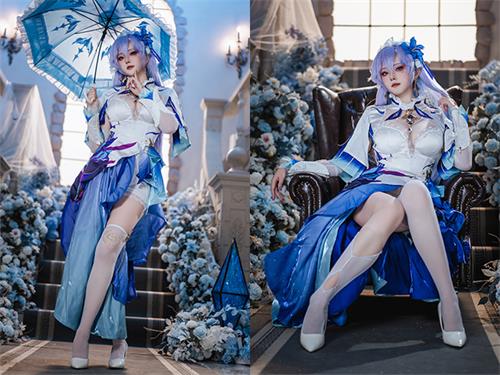 [美图精选]2437-Natsuko夏夏子-鸣潮 坎特蕾拉【25P/30M】