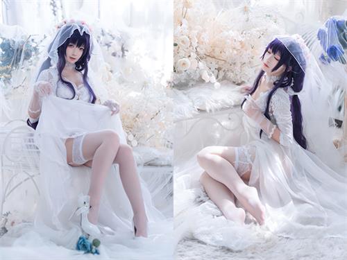 [美图精选]2436-樱落酱w-碧蓝航线 吾妻花嫁【19P/20M】