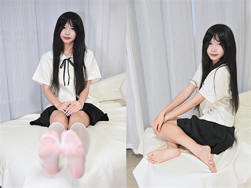 [凝思摄影]No.049 沅沅-JK制服、小腿袜、小皮鞋(带视频)[140P1V-5.48G]