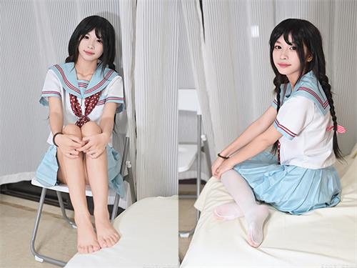 [凝思摄影]No.053 沅沅-jk制服、白丝、室内鞋(带视频)[140P1V-5.45G]