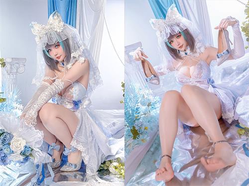 [美图精选]2466-星之迟迟-碧蓝航线 柴郡【44P/53M】