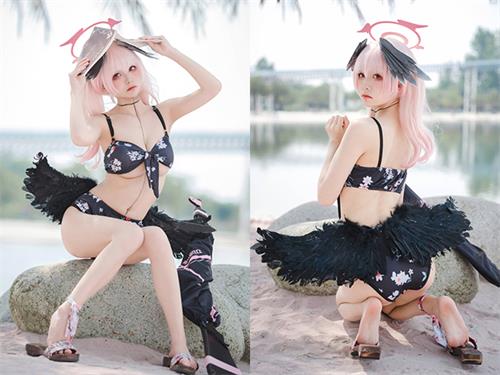 [美图精选]2479-九柒喵-碧蓝航线 小春泳装【27P/40M】