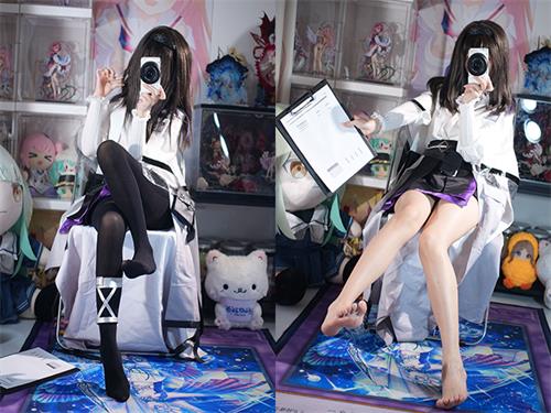 [美图精选]2497-白栎Shirly-明日方舟 普瑞赛斯博士服【112P/146M】