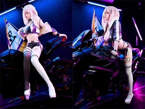 [美图精选]2511-阿雪雪-玛修赛车服【32P/108M】