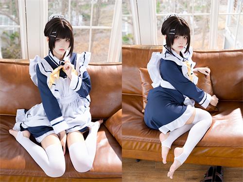 [美图精选]2515-九柒喵-星光咖啡馆与死神之蝶 枣子姐女仆【23P/36M】