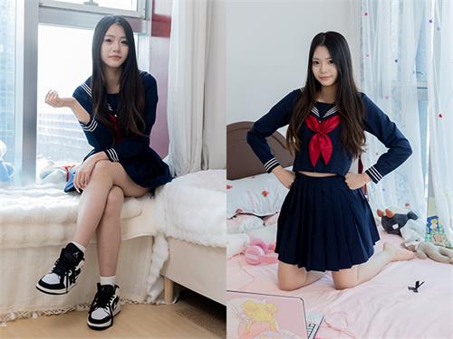 [物恋传媒] No.2655 豆蔻-jk制服、板鞋、白棉袜、裸足[157P1V-4.18GB]