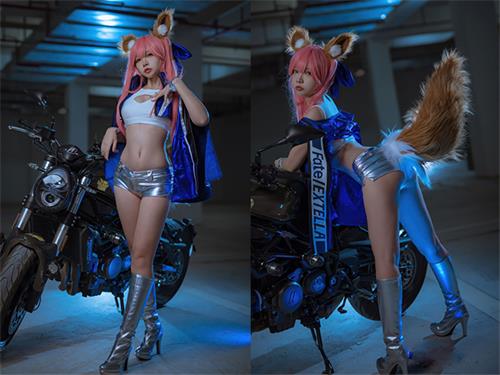 [美图精选]2522-二佐Nisa-玉藻前赛车服【30P/35M】