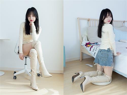 [物恋传媒] No.2660 小酒-高跟长靴、白棉袜、裸足[189P1V-4.72GB]