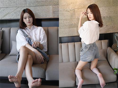 [青柠映画]No.115 叶子 牛仔背带裤[90P-154MB]