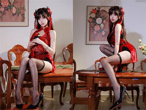[美图精选]2546-过期米线线喵-中华娘【23P/33M】