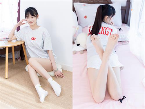[物恋传媒] No.2680 山奈-帆布鞋、白棉袜、裸足[155P1V-3.23GB]