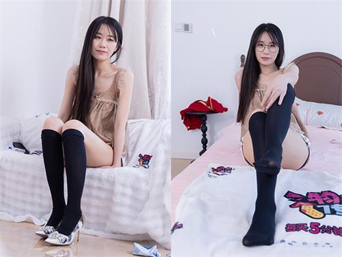 [物恋传媒] No.2679 菜菜-高跟鞋、厚黑丝过膝袜[152P1V-3.3GB]