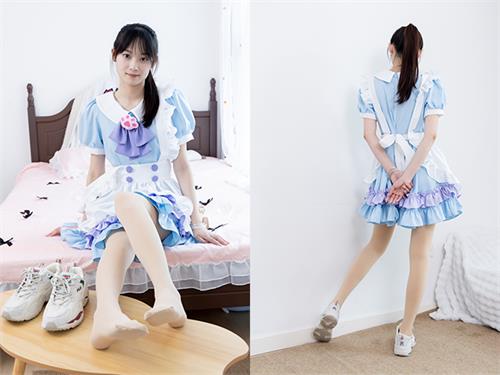 [物恋传媒] No.2704 山奈-女仆装、运动鞋、厚肉丝[161P1V-4.45GB]
